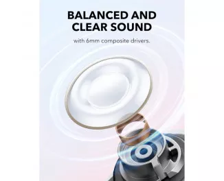 Навушники бездротові Anker SoundCore A30i White (A3958G21)