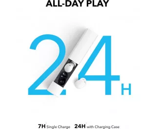 Навушники бездротові Anker SoundCore A30i White (A3958G21)