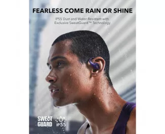 Навушники бездротові Anker SoundCore AeroFit Pro Purple (A3871GQ1)
