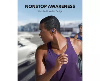 Навушники бездротові Anker SoundCore AeroFit Pro Purple (A3871GQ1)