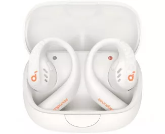 Навушники бездротові Anker SoundCore AeroFit Pro White (A3871G21)