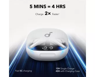 Наушники беспроводные Anker SoundCore Liberty 4 Pro White Matte (A3954G21)