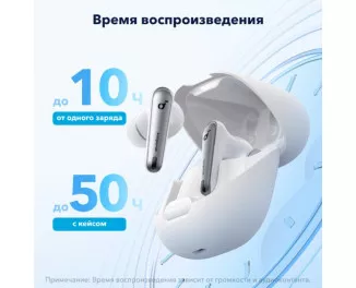 Наушники беспроводные Anker SoundСore Liberty 4 NC Clear White (A3947G21)