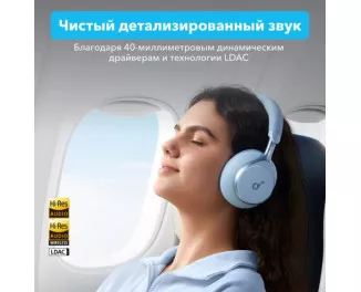 Наушники беспроводные Anker SoundСore Space One Blue (A3035G31)