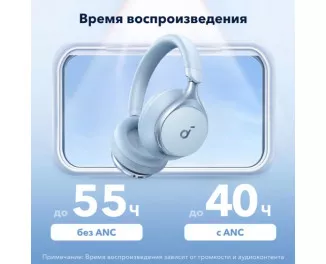 Наушники беспроводные Anker SoundСore Space One Blue (A3035G31)