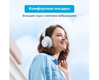 Навушники бездротові Anker SoundСore Space Q45 White (A3040G21)