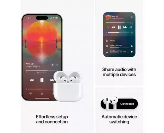 Наушники беспроводные Apple AirPods 4 with Active Noise Cancellation (MXP93)