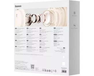Бездротові навушники Baseus Bowie D05 Wireless Headphones Creamy-white (NGTD020202)