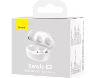 Наушники беспроводные Baseus Bowie E2 White (NGTW090002)