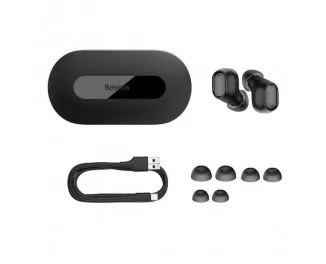 Навушники бездротові Baseus Bowie EZ10 Black (A00054300116-Z1)