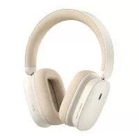 Наушники беспроводные Baseus Bowie H1 Noise-Cancelling Wireless Headphones Rice White (NGTW230002)