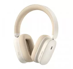 Наушники беспроводные Baseus Bowie H1 Noise-Cancelling Wireless Headphones Rice White (NGTW230002)