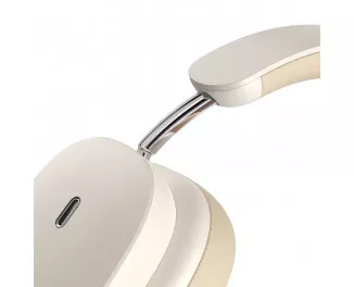 Наушники беспроводные Baseus Bowie H1 Noise-Cancelling Wireless Headphones Rice White (NGTW230002)
