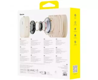 Бездротові навушники Baseus Bowie H1i Noise-Cancellation Wireless Headphones Stellar White (A00050402223-00)