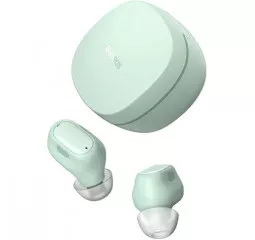 Навушники бездротові Baseus Bowie WM01 Green (NGTW370006)