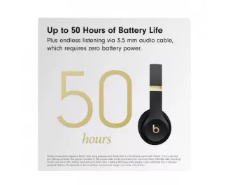 Наушники беспроводные Beats by Dr. Dre Solo 4 Black/Gold (MC2L4)