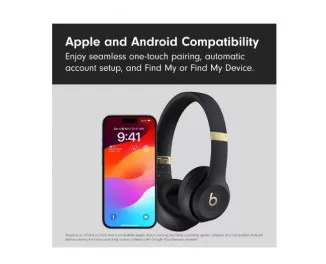 Наушники беспроводные Beats by Dr. Dre Solo 4 Black/Gold (MC2L4)