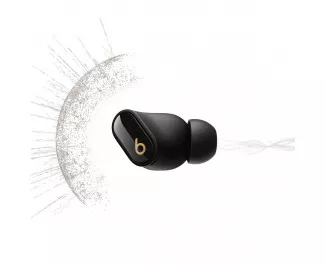 Бездротові навушники Beats Studio Buds + True Wireless Noise Canceling Earbuds - Black / Gold (MQLH3)
