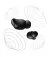 Бездротові навушники Beats Studio Buds + True Wireless Noise Canceling Earbuds - Black / Gold (MQLH3)