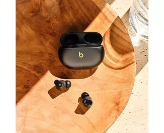Бездротові навушники Beats Studio Buds + True Wireless Noise Canceling Earbuds - Black / Gold (MQLH3)