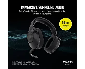 Навушники бездротові Corsair HS65 Wireless Black (CA-9011285)