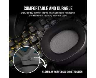 Навушники бездротові Corsair HS65 Wireless Black (CA-9011285)
