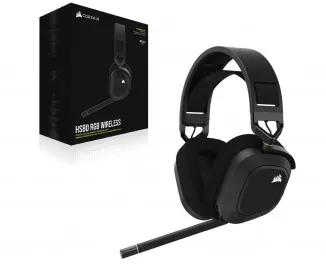 Наушники беспроводные Corsair HS80 RGB Wireless Carbon (CA-9011235-EU)