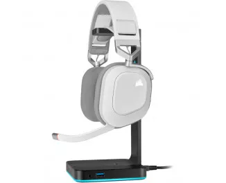 Наушники беспроводные Corsair HS80 RGB Wireless White (CA-9011236-EU)