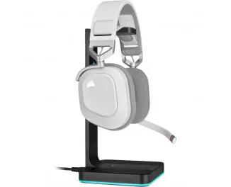 Наушники беспроводные Corsair HS80 RGB Wireless White (CA-9011236-EU)