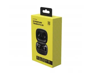 Навушники бездротові Hator Hyреrpunk Truedots HD SyncHUB Black (HTA-411)