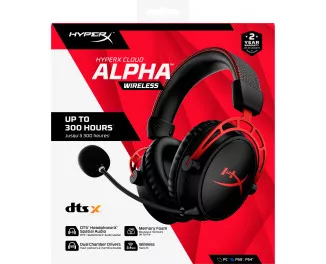 Навушники бездротові HyperX Cloud Alpha Wireless Black (4P5D4AA)