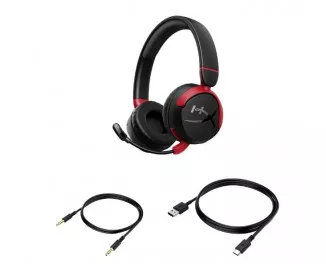 Навушники бездротові HyperX Cloud Mini Wireless Black (7G8F1AA)