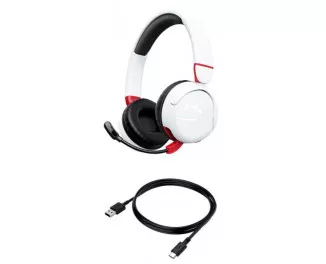 Навушники бездротові HyperX Cloud Mini Wireless White (7G8F2AA)