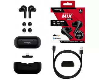 Наушники беспроводные HyperX Cloud MIX Buds True Wireless Black (4P5D9AA)