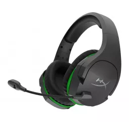 Навушники бездротові HyperX Cloud Stinger Core Xbox Wireless Grey/Green (4P5J0AA)
