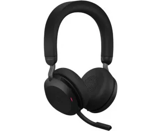 Наушники беспроводные JABRA Evolve 2 75 Link380a UC Stereo Black (27599-989-999)
