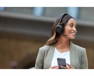 Наушники беспроводные JABRA Evolve 2 75 Link380a UC Stereo Black (27599-989-999)