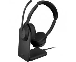 Навушники бездротові Jabra Evolve2 55 Link380a MS Stereo (25599-999-989)