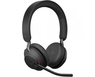 Навушники бездротові Jabra Evolve2 65 Link380c MS Stereo Stand Black (26599-999-889)