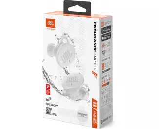 Наушники беспроводные JBL Endurance Race 2 White (JBLENDURACE2WHT)