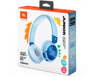 Бездротові навушники JBL JR320BT Blue (JBLJR320BTBLU)
