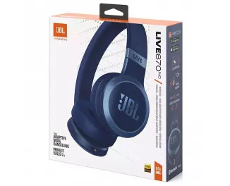 Наушники беспроводные JBL Live 670NC Blue (JBLLIVE670NCBLU)