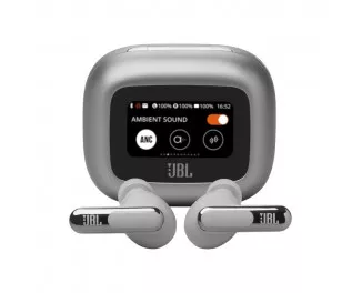 Наушники беспроводные JBL Live Beam 3 Silver (JBLLIVEBEAM3SIL)