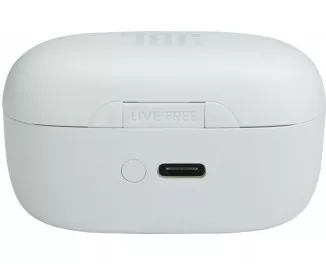 Наушники беспроводные JBL Live Free NC+ TWS White (JBLLIVEFRNCPTWSW)