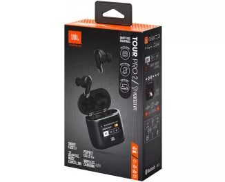 Наушники беспроводные JBL Tour Pro 2 Black (JBLTOURPRO2BLK)