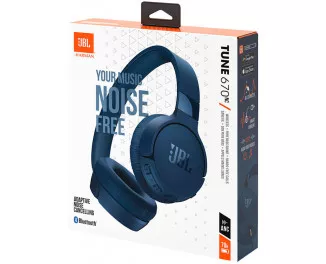 Наушники беспроводные JBL Tune 670 NC Blue (JBLT670NCBLU)