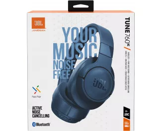 Наушники беспроводные JBL Tune 760 NC Blue (JBLT760NCBLU)