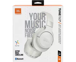 Наушники беспроводные JBL Tune 760 NC White (JBLT760NCWHT)