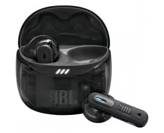 Наушники беспроводные JBL Tune Flex 2 Ghost Black (JBLTFLEX2GBLK)