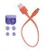 Наушники беспроводные JBL Tune Flex 2 Ghost Purple (JBLTFLEX2GMAE)
